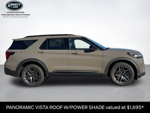 Gray 2027 Ford Explorer ST-Line
