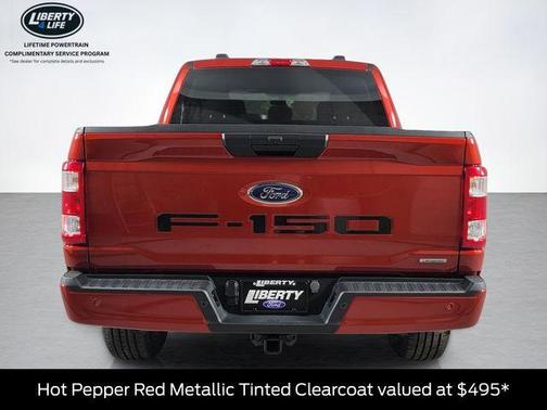 Hot Pepper Red Metallic Tinted Clearcoat 2023 Ford F-150 XL