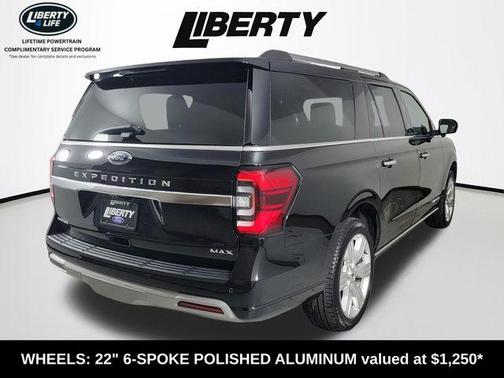 Agate Black Metallic 2024 Ford Expedition Max Platinum