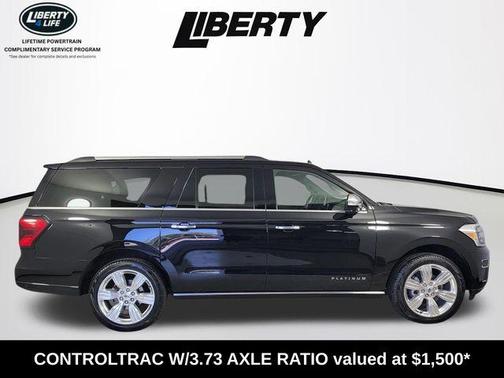 Agate Black Metallic 2024 Ford Expedition Max Platinum