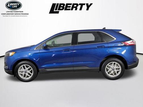 Atlas Blue Metallic 2024 Ford Edge SEL