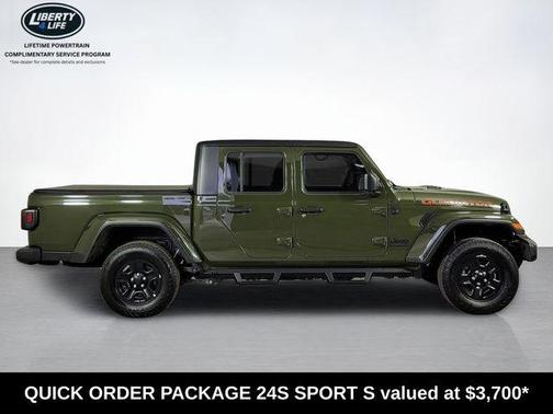 Sarge Green Clearcoat 2023 Jeep Gladiator Sport