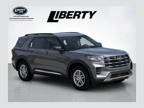 Gray Metallic 2026 Ford Explorer Active