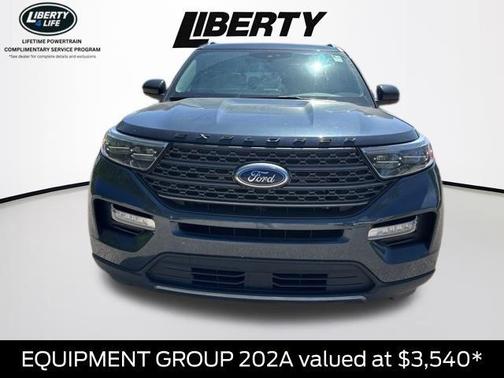 Stone Blue Metallic 2023 Ford Explorer XLT