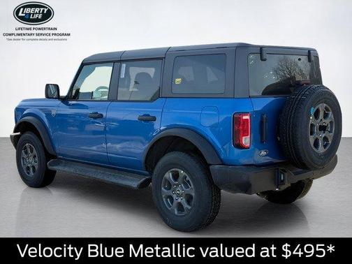 Blue Metallic 2026 Ford Bronco Big Bend