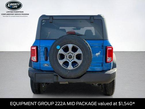 Blue Metallic 2026 Ford Bronco Big Bend
