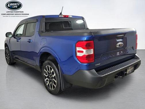 Alto Blue Metallic Tinted Clearcoat 2023 Ford Maverick Lariat