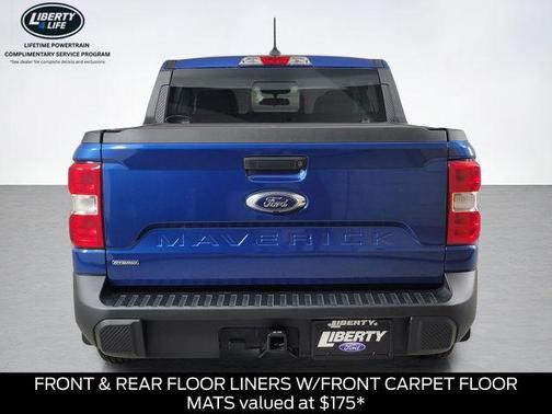 Alto Blue Metallic Tinted Clearcoat 2023 Ford Maverick Lariat