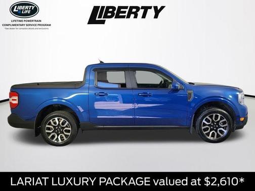 Alto Blue Metallic Tinted Clearcoat 2023 Ford Maverick Lariat