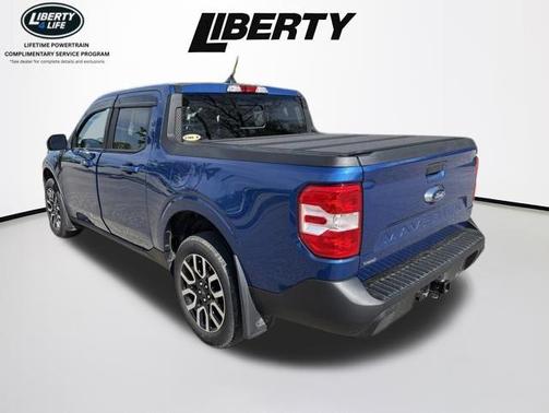 Alto Blue Metallic Tinted Clearcoat 2023 Ford Maverick Lariat