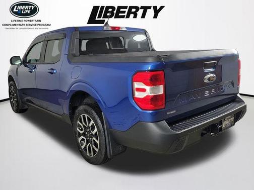 Alto Blue Metallic Tinted Clearcoat 2023 Ford Maverick Lariat