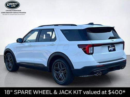 White Metallic 2027 Ford Explorer ST
