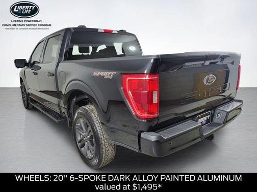 Agate Black Metallic 2023 Ford F-150 XLT