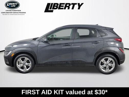 Gray 2023 Hyundai KONA SEL