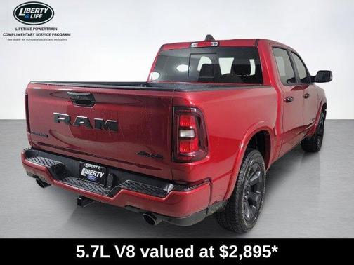 Molten Red Pearlcoat 2026 RAM 1500 Big Horn/Lone Star