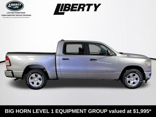 Billet Silver Metallic Clearcoat 2024 RAM 1500 Big Horn/Lone Star