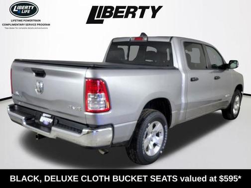 Billet Silver Metallic Clearcoat 2024 RAM 1500 Big Horn/Lone Star