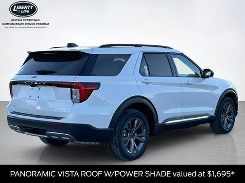 White Metallic 2027 Ford Explorer