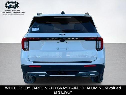 White Metallic 2027 Ford Explorer