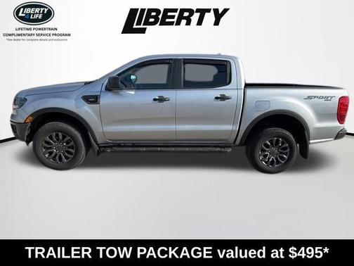 Iconic Silver Metallic 2022 Ford Ranger XLT