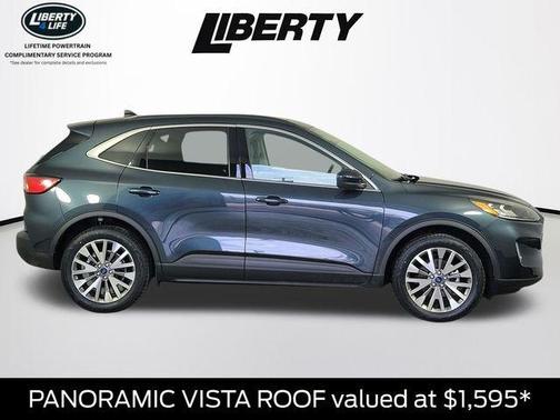 Stone Blue Metallic 2022 Ford Escape Titanium