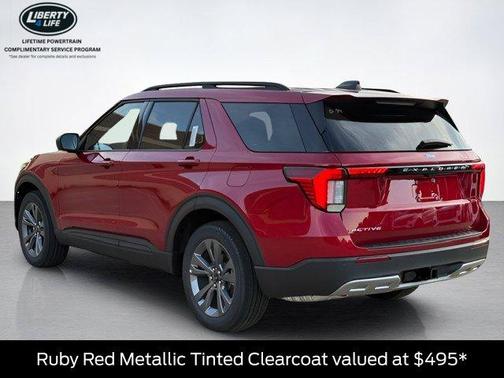 Ruby Red Metallic 2027 Ford Explorer