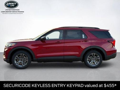 Ruby Red Metallic 2027 Ford Explorer