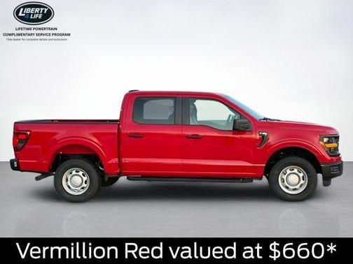 Vermillion Red 2026 Ford F-150 XL