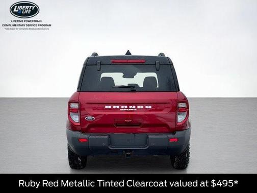 Ruby Red Metallic 2026 Ford Bronco Sport Badlands