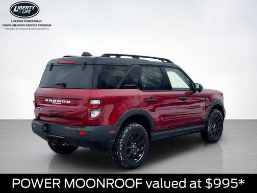Ruby Red Metallic 2026 Ford Bronco Sport Badlands
