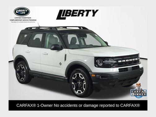 Oxford White 2023 Ford Bronco Sport Outer Banks
