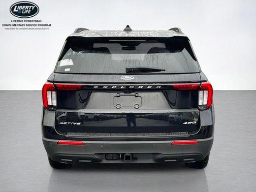 Black Metallic 2026 Ford Explorer Active