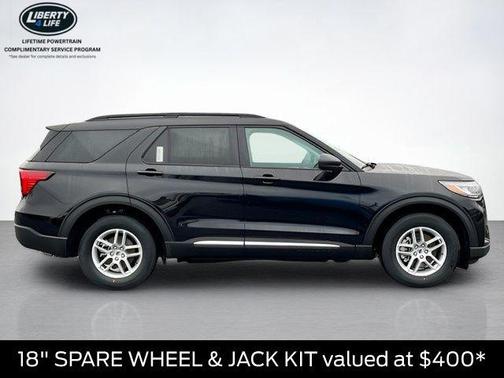 Black Metallic 2026 Ford Explorer Active