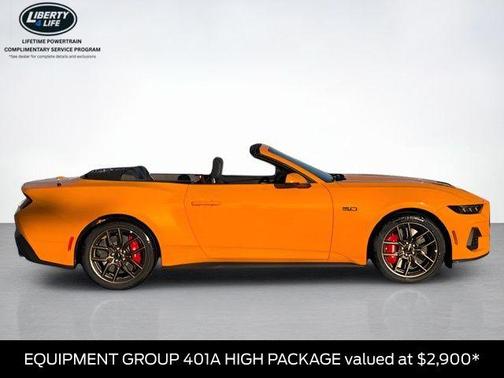 Orange 2026 Ford Mustang GT Premium