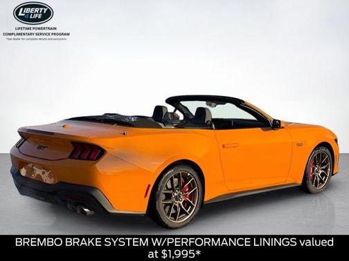 Orange 2026 Ford Mustang GT Premium