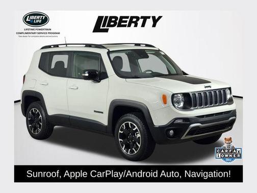 Alpine White Clearcoat 2023 Jeep Renegade Latitude