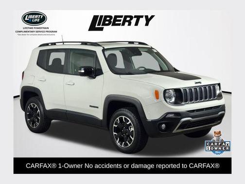 Alpine White Clearcoat 2023 Jeep Renegade Latitude