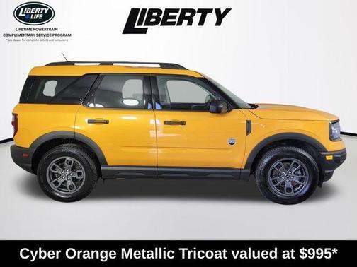 Cyber Orange Metallic Tricoat 2023 Ford Bronco Sport Big Bend