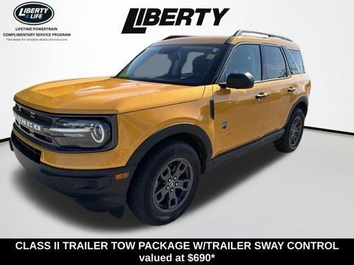 Cyber Orange Metallic Tricoat 2023 Ford Bronco Sport Big Bend