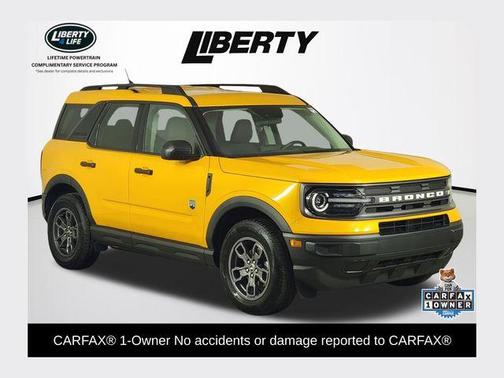 Cyber Orange Metallic Tricoat 2023 Ford Bronco Sport Big Bend