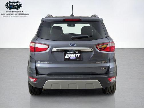Smoke Metallic 2020 Ford EcoSport Titanium