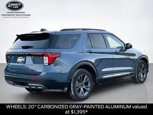 Vapor Blue 2026 Ford Explorer Active