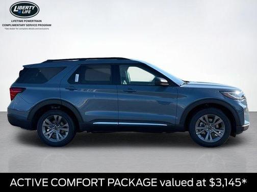 Vapor Blue 2026 Ford Explorer Active
