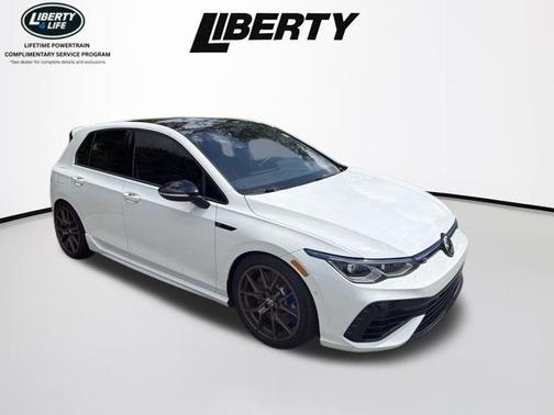 Pure White 2022 Volkswagen Golf R 2.0T