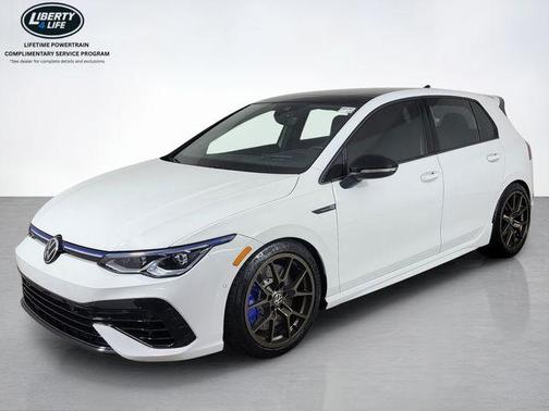 Pure White 2022 Volkswagen Golf R 2.0T