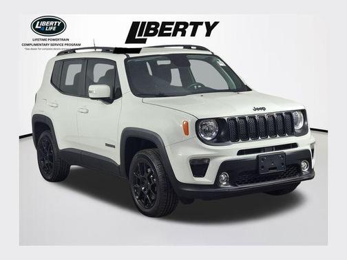 Alpine White Clearcoat 2020 Jeep Renegade Altitude