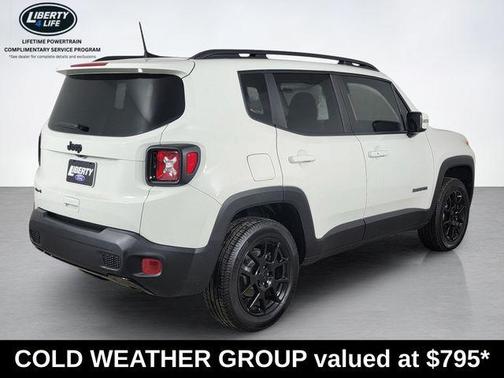 Alpine White Clearcoat 2020 Jeep Renegade Altitude