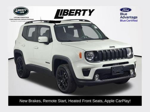 Alpine White Clearcoat 2020 Jeep Renegade Altitude