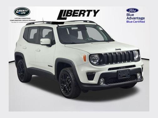 Alpine White Clearcoat 2020 Jeep Renegade Altitude
