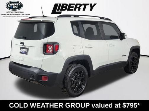 Alpine White Clearcoat 2020 Jeep Renegade Altitude